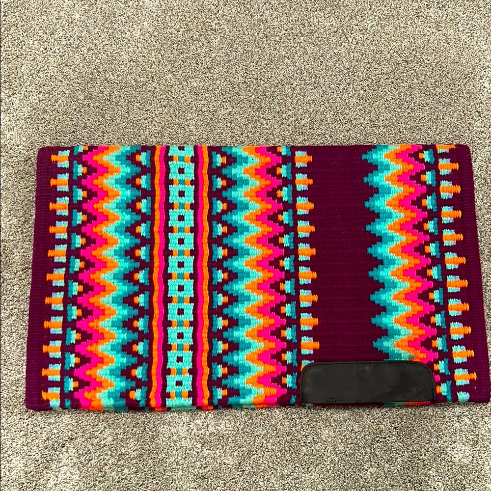 Western show saddle blanket Colors